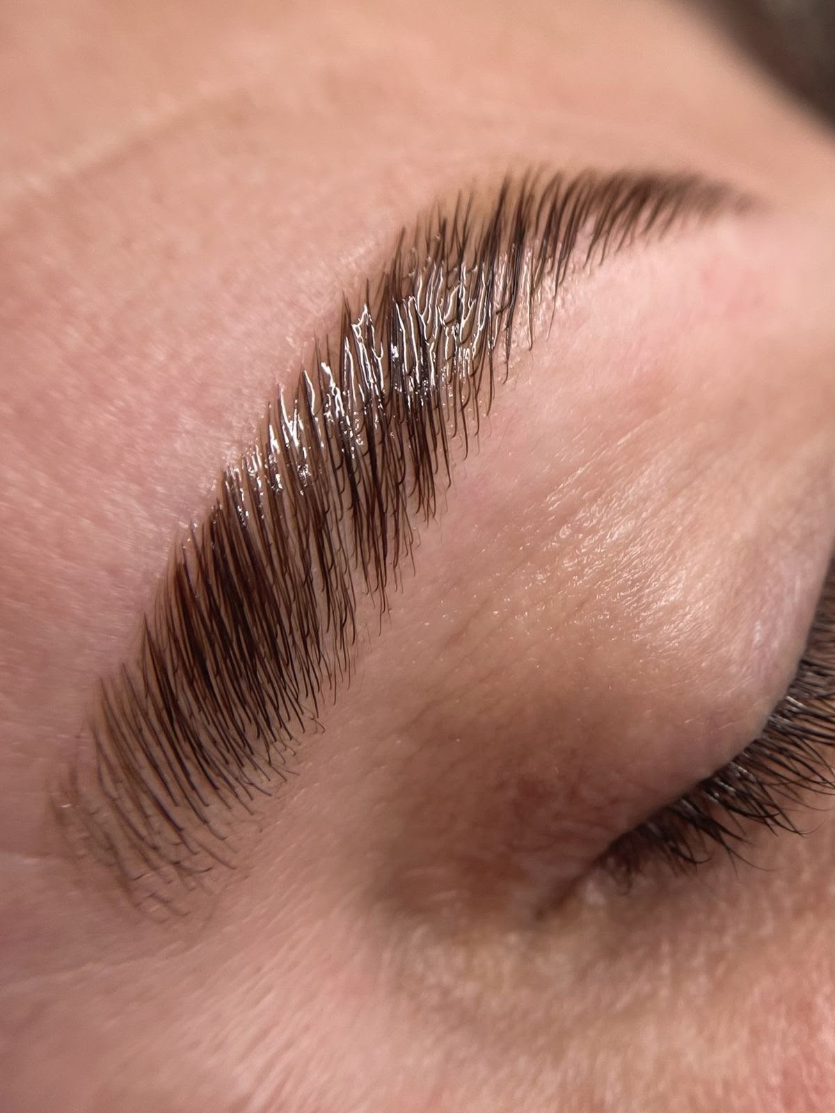 Brow lamination — resultado cheio e estruturado